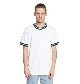 dcshoes, Men's Dunbar Pocket Tee, SNOW WHITE (wbb0) Dunbar - Pocket T-Shirt EDYKT03372