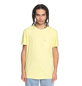 dcshoes, Men's Dyed Tee, LEMON MERINGUE (yzl0) Dyed - T-Shirt EDYKT03375