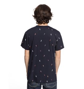 dcshoes, Men's 2Can Tee, DARK INDIGO TOUCAN (byj9) 2Can - T-Shirt EDYKT03396