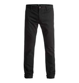 dcshoes, Skinny Slim Fit 32" - Pantalon, BLACK (kvj0) Skinny Slim Fit 32" - Chinos EDYNP03087