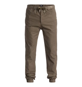 dcshoes, Langdale - Pantalon de jogging en sergé, TAUPE (tms0) Langdale - Chino Joggers EDYNP03104