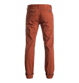 dcshoes, Worker Slim Fit 32" - Pantalon, GINGER BREAD (cqe0) Worker Slim Fit 32" - Chinos EDYNP03105