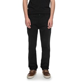 dcshoes, Worker Slim Fit 32" - Pantalon, BLACK (kvj0) Worker Slim Fit 32" - Chinos EDYNP03105