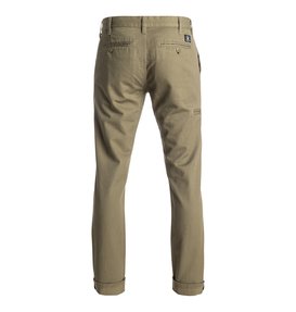 dcshoes, Worker Straight 32" - Pantalon chino, FATIGUE GREEN (cqy0) Worker Straight 32" - Chinos EDYNP03107