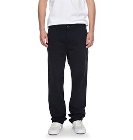 dcshoes, Worker Straight 32" - Pantalon chino, DARK INDIGO (byj0) Worker Straight 32" - Chinos EDYNP03107