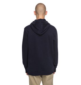 dcshoes, Men's Star Hoodie, DARK INDIGO/ANTIQUE WHITE (byj8) Star - Hoodie EDYSF03107