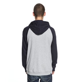 dcshoes, Men's Rebuilt Hoodie, DARK INDIGO/ HEATHER GREY (xbbs) Rebuilt - Hoodie EDYSF03145