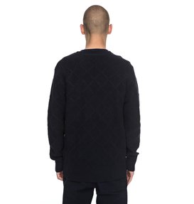 dcshoes, Solidify - Pull en maille, DARK INDIGO (byj0) Solidify - Diamond-Knit Jumper EDYSW03027