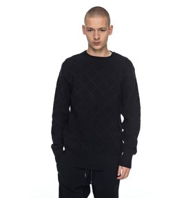dcshoes, Solidify - Pull en maille, DARK INDIGO (byj0) Solidify - Diamond-Knit Jumper EDYSW03027