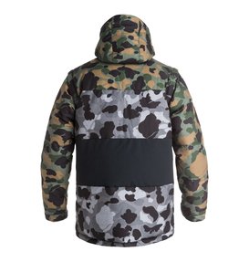 dcshoes, Downhill - Veste de snowboard rembourrée, CAMOUFLAGE LODGE MEN (gph6) Downhill - Puffer Snow Jacket EDYTJ03031