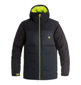 dcshoes, Downhill - Veste de snowboard rembourrée, BLACK (kvj0) Downhill - Puffer Snow Jacket EDYTJ03031