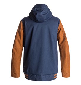 dcshoes, DCLA SE - Veste de snow, WAXED LEATHER BROWN (cpl1) DCLA SE - Snow Jacket EDYTJ03047