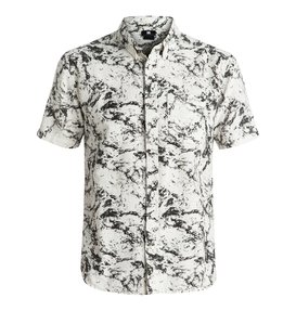 dcshoes, Odanah - Chemise à manches courtes, LILY WHITE STORM PRINT (wcq1) Odanah - Short Sleeve Shirt EDYWT03139