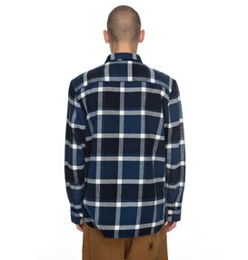 dcshoes, Marsha Flannel - Chemise à manches longues, WASHED INDIGO (bsa0) Marsha Flannel - Long Sleeve Shirt EDYWT03161