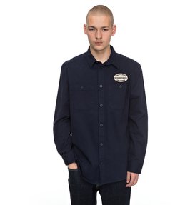 dcshoes, Walbottle - Chemise à manches longues, DARK INDIGO (byj0) Walbottle - Long Sleeve Shirt EDYWT03172