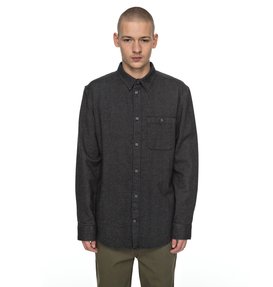 dcshoes, Embleton - Chemise à manches longues, CHARCOAL HEATHER (kteh) Embleton - Long Sleeve Shirt EDYWT03173
