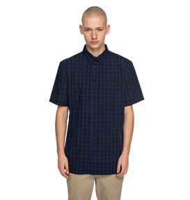 dcshoes, Hombres Camisa Manga Corta Atura, WASHED INDIGO (bsa0) ATURA SS EDYWT03178
