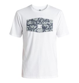 dcshoes, Regal Rags Round Box - Tee-Shirt, SNOW WHITE (wbb0) Regal Rags Round Box - T-Shirt EDYZT03616