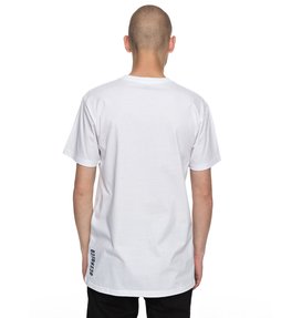 dcshoes, Men's Stop Activities Tee, SNOW WHITE (wbb0) Stop Activities - T-Shirt EDYZT03703