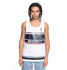 dcshoes, Men's Point Guard Tank, SNOW WHITE (wbb0) Point Guard - Vest EDYZT03772
