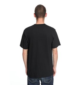 dcshoes, Men's Trippy Typed Tee, BLACK (kvj0) Trippy Typed - T-Shirt EDYZT03773
