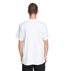 dcshoes, Men's Trippy Typed Tee, SNOW WHITE (wbb0) Trippy Typed - T-Shirt EDYZT03773