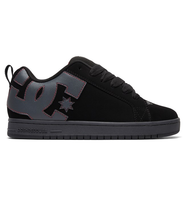 dcshoes, Court Graffik - Shoes, BLACK/DK GREY (bg1) 0 Court Graffik - Shoes Black 300529 DC Shoes