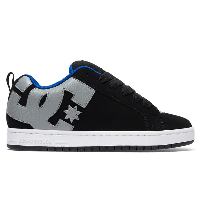 dcshoes, Men's Court Graffik Shoes, BLACK/ARMOR (bko) 0 Men's Court Graffik Shoes Black 300529 DC Shoes
