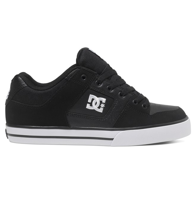 dcshoes, Men's Pure Shoes, BLACK/BLACK/WHITE (blw) 0 Men's Pure Shoes Black 300660 DC Shoes