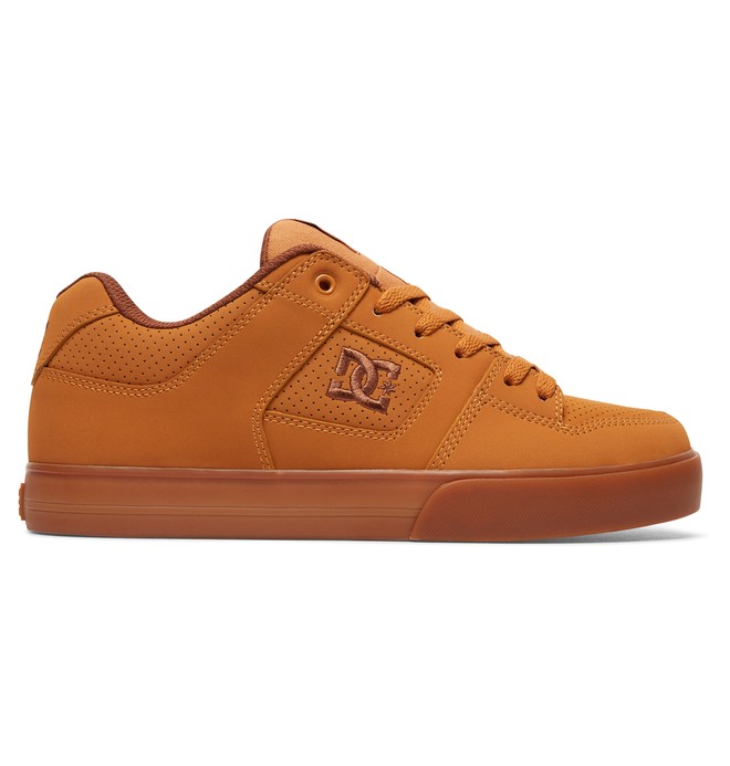 dcshoes, Men's Pure Shoes, WHEAT/DK CHOCOLATE (wd4) 0 Men's Pure Shoes White 300660 DC Shoes