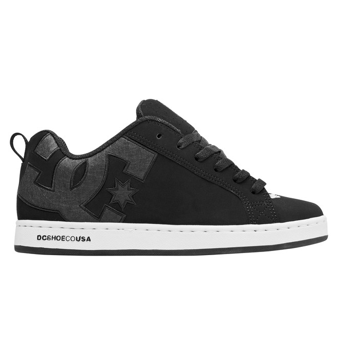 dcshoes, Women's Court Graffik Shoes, BLACK (bl0) 0 Women's Court Graffik Shoes Black 300678 DC Shoes