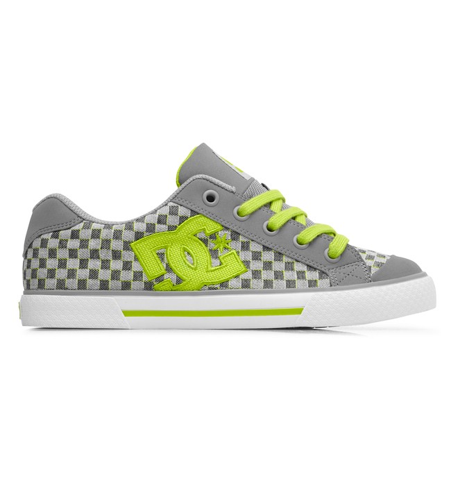 dcshoes, Women's Chelsea Shoes, WILD DOVE/SOFT LIME (lds) 0 Women's Chelsea Shoes Grey 300876 DC Shoes