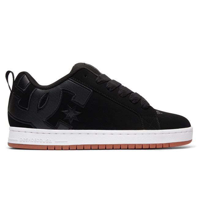 dcshoes, Men's Court Graffik SE Shoes, BLACK/BLACK/GUM (kkg) 0 Men's Court Graffik SE Shoes Black 300927 DC Shoes