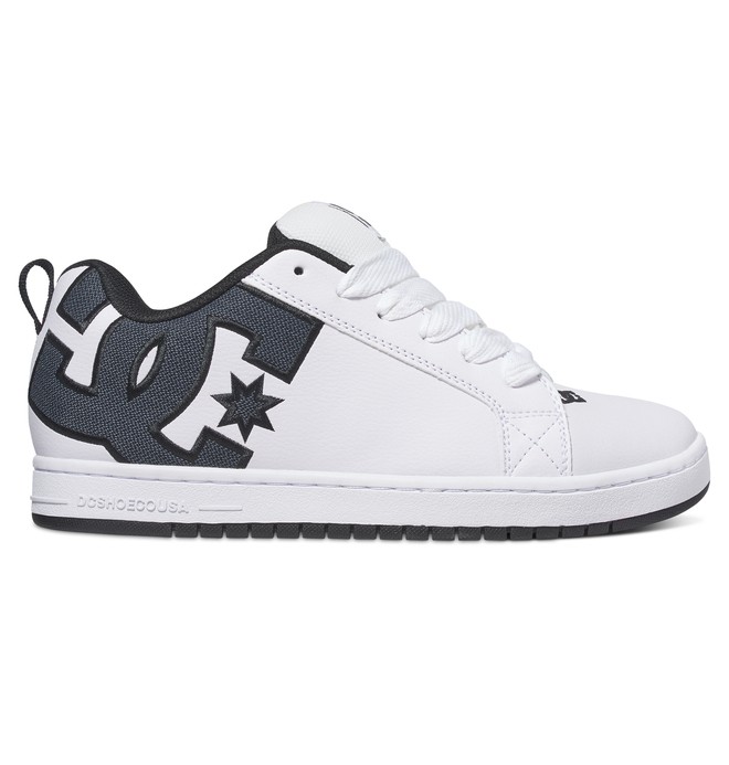 dcshoes, Men's Court Graffik SE Shoes, WHITE SMOOTH (wsm) 0 Men's Court Graffik SE Shoes White 300927 DC Shoes