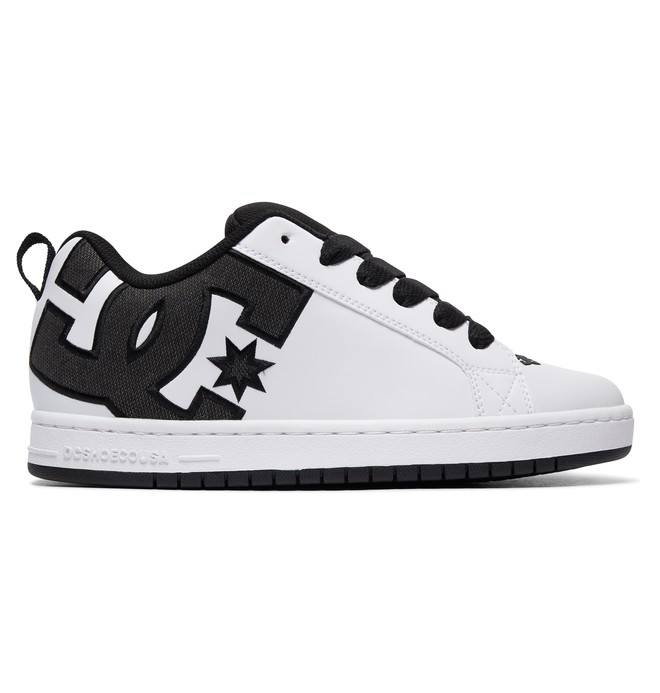 dcshoes, Men's Court Graffik SE Shoes, BLACK/WHITE/WHITE (xkww) 0 Men's Court Graffik SE Shoes Multicolor 300927 DC Shoes