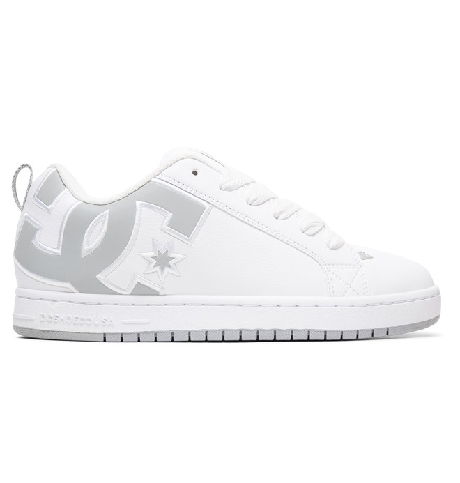 dcshoes, Men's Court Graffik SE Shoes, WHITE/GREY/GREY (xwss) 0 Men's Court Graffik SE Shoes White 300927 DC Shoes