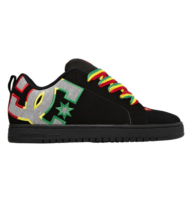 dcshoes, Men's Court Graffik SE Shoes, RASTA GRADIENT (9rg) 0 Men's Court Graffik SE Shoes Orange 300927 DC Shoes
