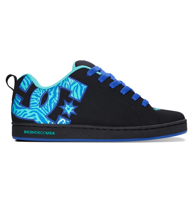 dcshoes, Women's Court Graffik SE Shoes, BLACK MULTI (bk5) 0 Women's Court Graffik SE Shoes Black 301043 DC Shoes