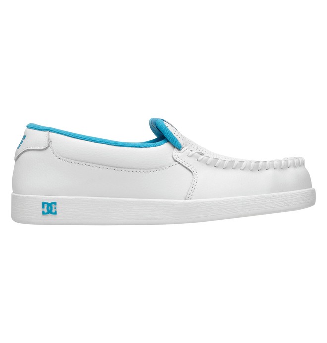 dcshoes, Women's Villain Shoes, WHITE/TURQUOISE (wtu) 0 Women's Villain Shoes White 301360 DC Shoes