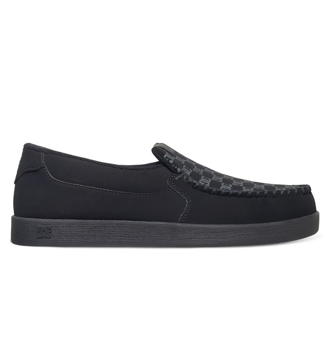 dcshoes, Men's Villain Slip On Shoes, BLACK PRINT (bpt) 0 Men's Villain Slip On Shoes Black 301361 DC Shoes