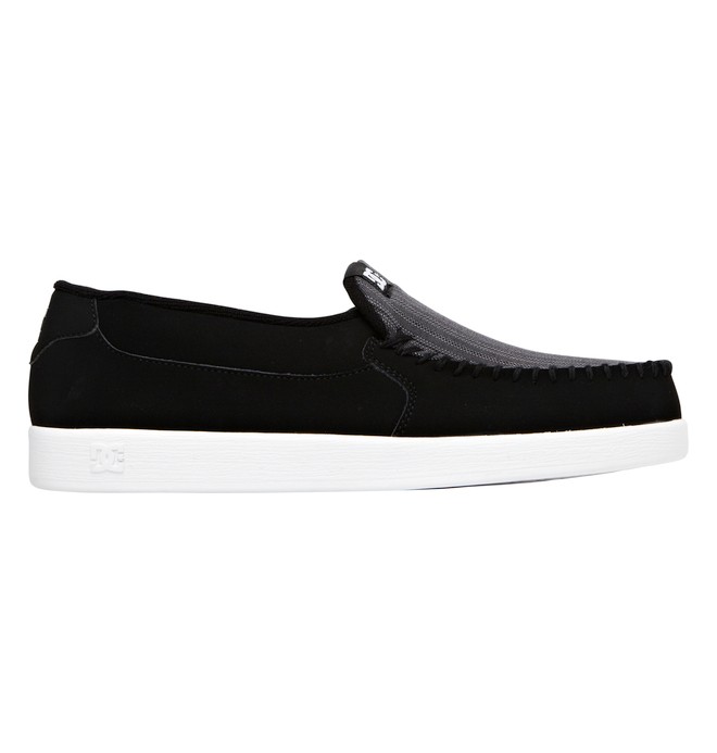 dcshoes, Men's Villain Slip On Shoes, BLACK/PINSTRIPE (kpn) 0 Men's Villain Slip On Shoes Pink 301361 DC Shoes