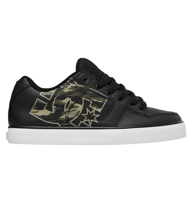 dcshoes, Men's Pure XE Shoes, BLACK/CAMO PRINT (0cp) 0 Men's Pure XE Shoes Black 301722 DC Shoes