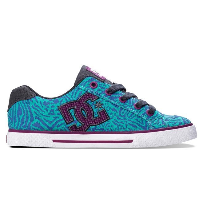 dcshoes, Women's Chelsea SE Shoes, DK SHADOW/WHITE/TURQ (dwt) 0 Women's Chelsea SE Shoes Grey 302252 DC Shoes