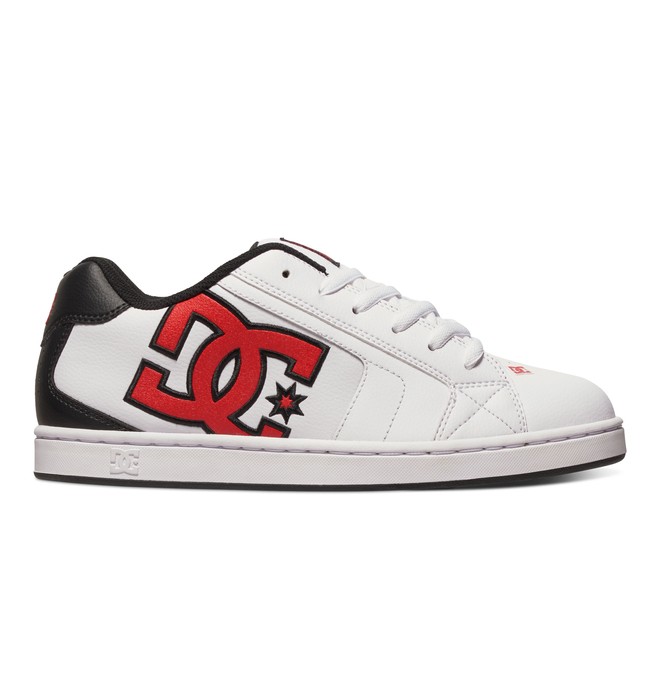 dcshoes, Men's Net Shoes, WHITE/ATHLETIC RED/ARMOR (wda) 0 Men's Net Shoes White 302361 DC Shoes