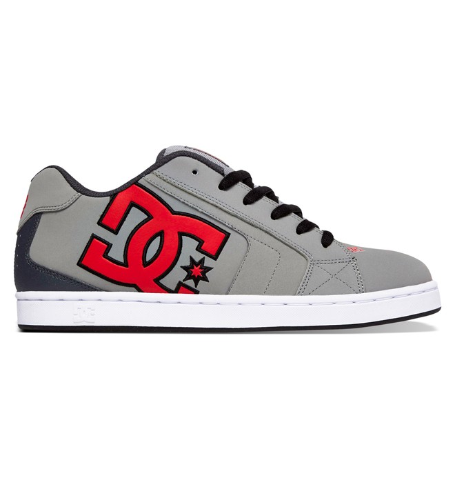 dcshoes, Men's Net Shoes, GREY/GREY/RED (xssr) 0 Men's Net Shoes Grey 302361 DC Shoes