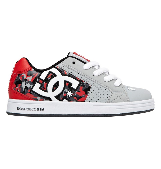 dcshoes, Net SE Shoes, HEATHER GREY/PRIMARY RED (hyr) 0 Net SE Shoes Grey 302365B DC Shoes
