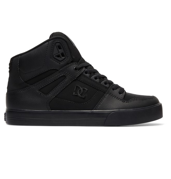 dcshoes, Men's Spartan WC High-Top Shoes, BLACK/BLACK/BLACK (xkkk) 0 Men's Spartan WC High-Top Shoes Black 302523 DC Shoes