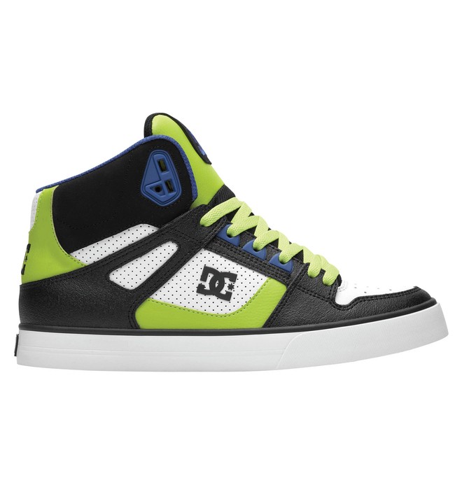 dcshoes, Men's Spartan WC High-Top Shoes, BLACK/WHITE/SOFT LIM (kwl) 0 Men's Spartan WC High-Top Shoes Black 302523 DC Shoes