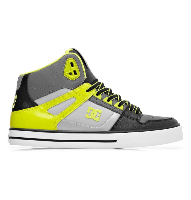 dcshoes, Men's Spartan WC High-Top Shoes, BLACK/YELLOW (bky) 0 Men's Spartan WC High-Top Shoes Black 302523 DC Shoes