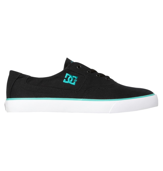 dcshoes, Men's Flash TX Shoes, BLACK/TURQUOISE (btu) 0 Men's Flash TX Shoes Black 302911 DC Shoes